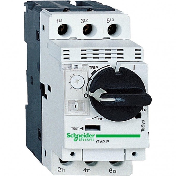 Автоматический выключатель SCHNEIDER ELECTRIC TESYS с комбинированным расцепителем 4-6,3А GV2P10