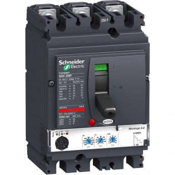 Автоматический выключатель 3P SCHNEIDER ELECTRIC COMPACT NSX MICROLOGIC 2.2 250A NSX250H