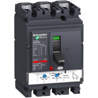 Автоматический выключатель 3P SCHNEIDER ELECTRIC COMPACT NSX TM250D NSX250F