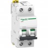 Автоматический выключатель SCHNEIDER ELECTRIC ACTI 9 iC60N 2П 1A D A9F75201