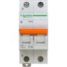 Автоматический выключатель SCHNEIDER ELECTRIC ДОМОВОЙ ВА63 1П+Н 10A C 4,5 кА, Болгария/Италия 11212