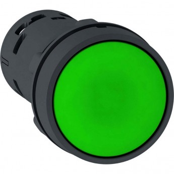 Кнопка 22мм SCHNEIDER ELECTRIC HARMONY XB7 зеленая с фиксацией 1НО