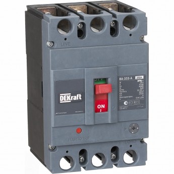 Силовой автоматический выключатель SCHNEIDER ELECTRIC DEKRAFT 3P 250А c Ir=200А-250А 50кА ВА-333