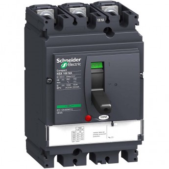 Выключатель-разъединитель 3P SCHNEIDER ELECTRIC COMPACT NSX100NA