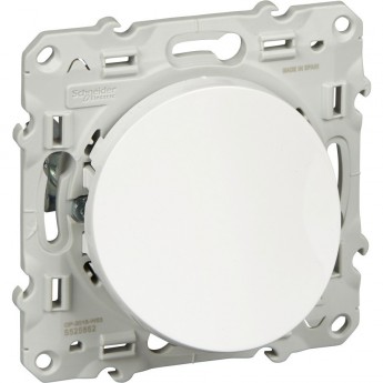Вывод кабеля SCHNEIDER ELECTRIC ODACE для кабелей диаметром 6-12 мм, 16 А, БЕЛЫЙ