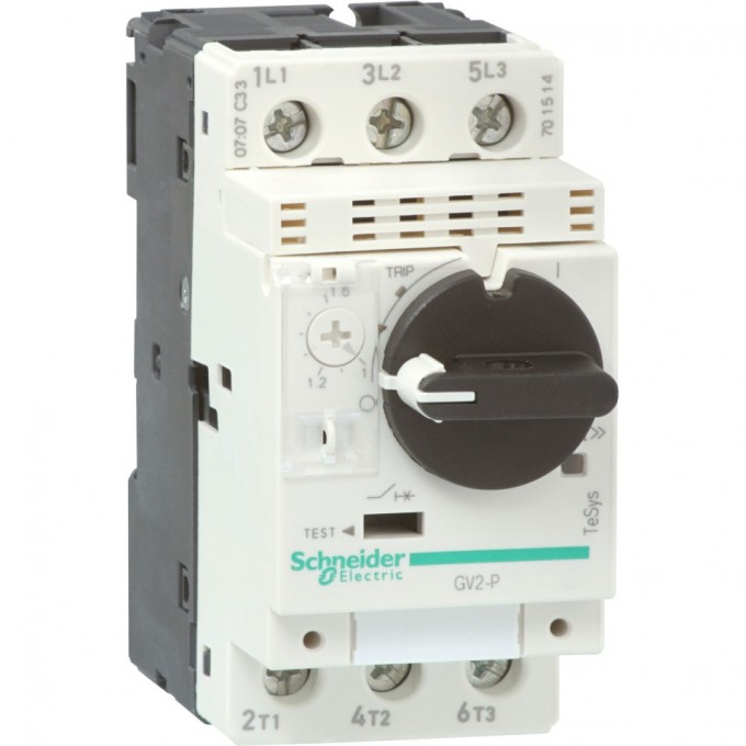Автоматический выключатель SCHNEIDER ELECTRIC TESYS с комбинированным расцепителем 0,25-0,40А GV2P03