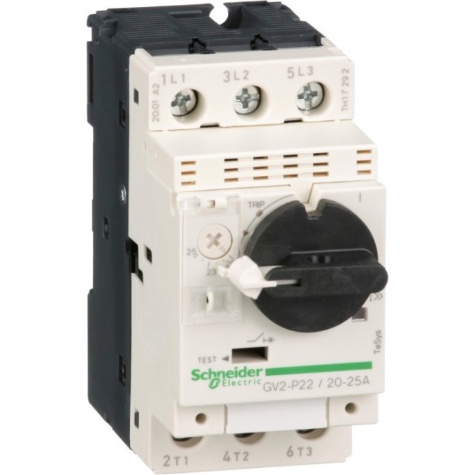 Автоматический выключатель SCHNEIDER ELECTRIC TESYS с комбинированным расцепителем 20-25А GV2P22