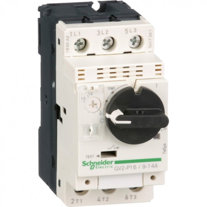 Автоматический выключатель SCHNEIDER ELECTRIC TESYS с комбинированным расцепителем 9-14А GV2P16