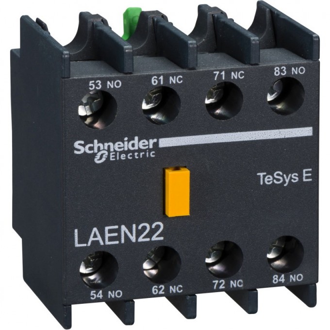 Дополнительный контактный блок SCHNEIDER ELECTRIC TESYS 2НО+2НЗ LAEN22