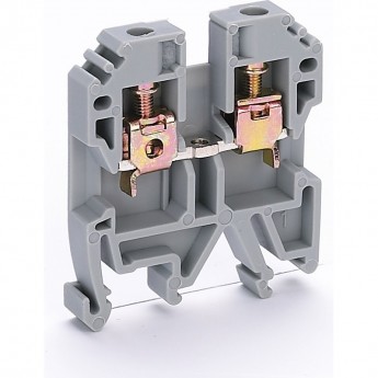 Зажим наборный SCHNEIDER ELECTRIC DEKRAFT 35А 4мм2 ЗН-101 серый