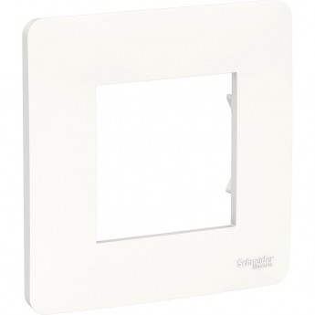 1-постовая рамка SCHNEIDER ELECTRIC UNICA STUDIO, белый