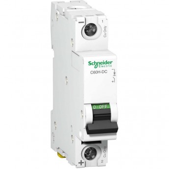 Автоматический выключатель SCHNEIDER ELECTRIC ACTI 9 C60H-DC 1П 63А C 250В DC