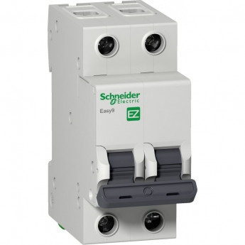 Автоматический выключатель SCHNEIDER ELECTRIC EASY9 2П 25А С 6кА 230В =S=