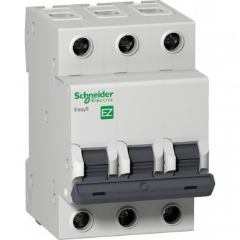 Автоматический выключатель SCHNEIDER ELECTRIC EASY9 3П 63А С 6кА 230В =S=