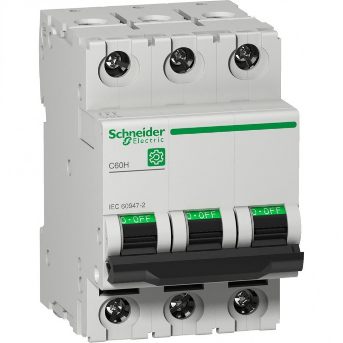 Автоматический выключатель SCHNEIDER ELECTRIC MULTI 9 C60H 3П 10A C M9F14310