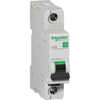 Автоматический выключатель SCHNEIDER ELECTRIC MULTI 9 C60N 1П 10A C