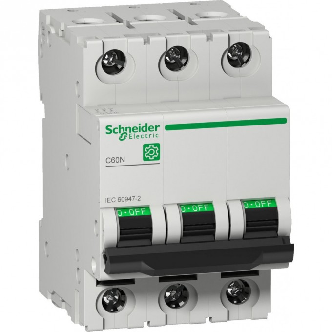 Автоматический выключатель SCHNEIDER ELECTRIC MULTI 9 C60N 3П 10A B M9F10310