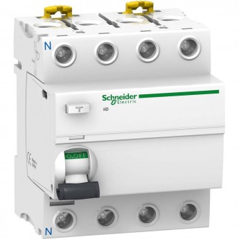 Дифференциальный выключатель (УЗО) SCHNEIDER ELECTRIC ACTI 9 iID 4П 63A 300mA AC-ТИП