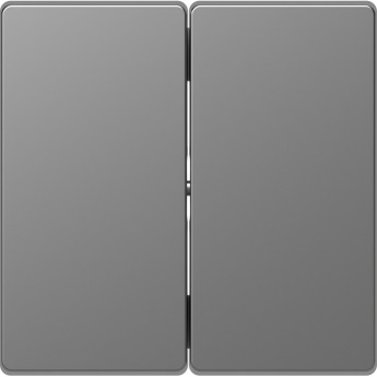 Клавиша двойная MERTEN D-LIFE, НЕРЖ. СТАЛЬ Клавиша двойная MERTEN D-LIFE, НЕРЖ. СТАЛЬ