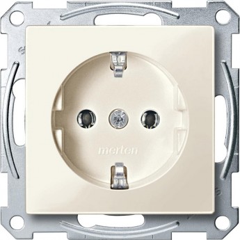 Механизм розетки SCHNEIDER ELECTRIC MERTEN б/шт, БЕЖЕВЫЙ, QF SM