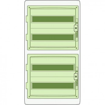 Навесной щит SCHNEIDER ELECTRIC KAEDRA 72 модуля IP65 4Х18 с клеммами