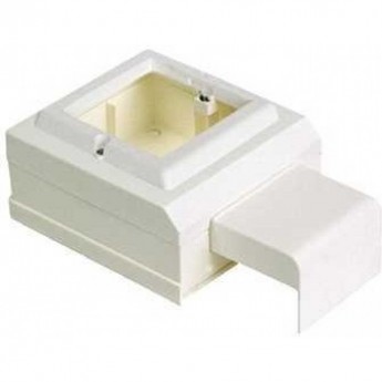 Коробка на 1 пост SCHNEIDER ELECTRIC ULTRA 45X45 для мини-каналов