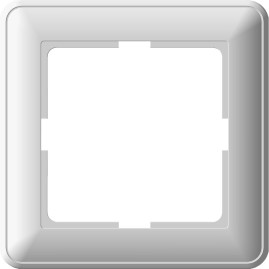 1-постовая рамка SCHNEIDER ELECTRIC W59, БЕЛЫЙ