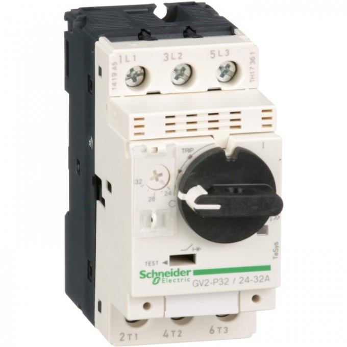 Автоматический выключатель SCHNEIDER ELECTRIC TESYS с комбинированным расцепителем 24-32А GV2P32