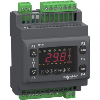 Контроллер SCHNEIDER ELECTRIC MODICON Оптим ПЛК М171, дисплей, 14 I/Os, Vac
