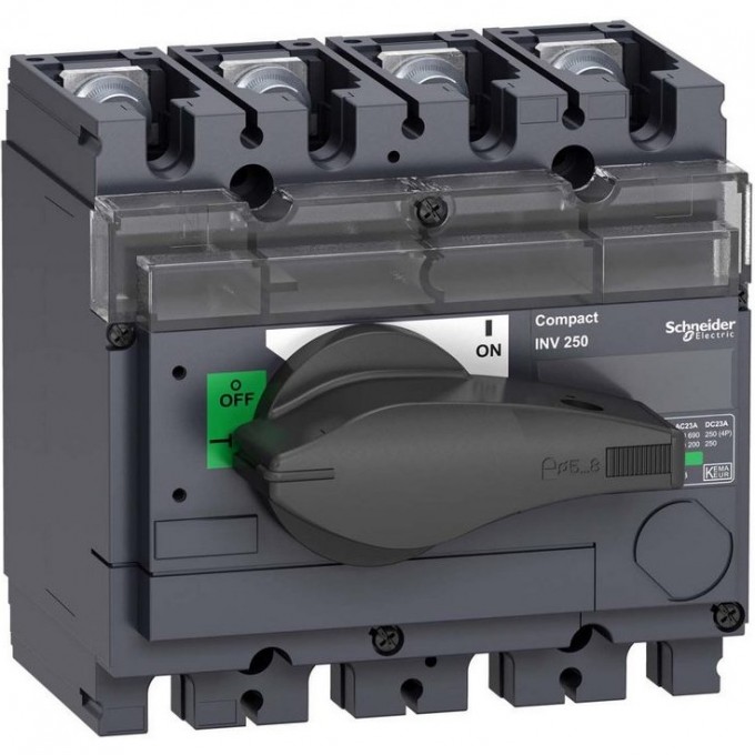 Выключатель-разъединитель SCHNEIDER ELECTRIC COMPACT INV250 4П 31167