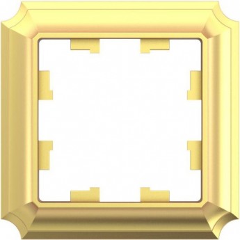 Рамка 1-постовая SCHNEIDER ELECTRIC ATLASDESIGN Antique золотой
