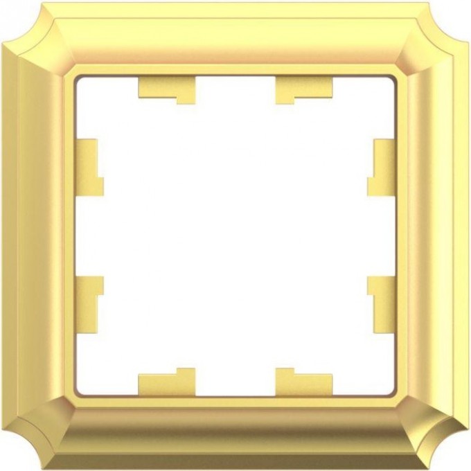 Рамка 1-постовая SCHNEIDER ELECTRIC ATLASDESIGN Antique золотой ATN101601