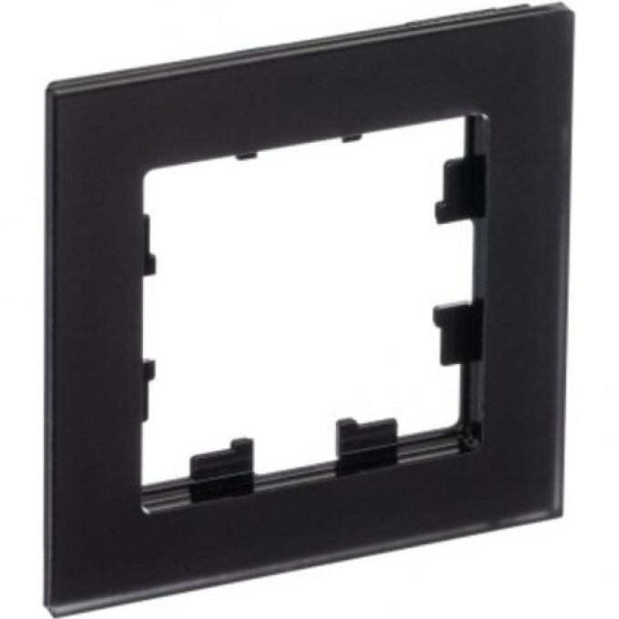 Рамка 1-постовая SCHNEIDER ELECTRIC ATLASDESIGN NATURE, органическое стекло черный ATN321001