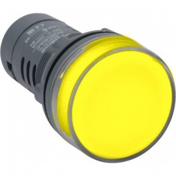 Сигнальная лампа SCHNEIDER SB7 d22мм 230В AC желтая