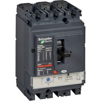 Автоматический выключатель 3П3Т SCHNEIDER ELECTRIC COMPACT TM25D NSX100F