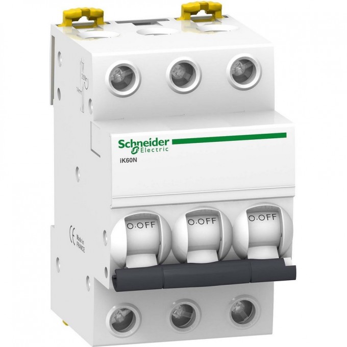 Автоматический выключатель SCHNEIDER ELECTRIC ACTI 9 iK60 3П 13A C A9K24313