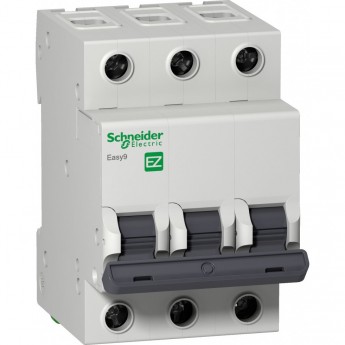 Автоматический выключатель SCHNEIDER ELECTRIC EASY9 3П 6A B 4,5кА 400В =S=