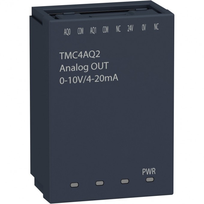 Картридж SCHNEIDER ELECTRIC MODICON M241- 2 аналоговых выхода TMC4AQ2