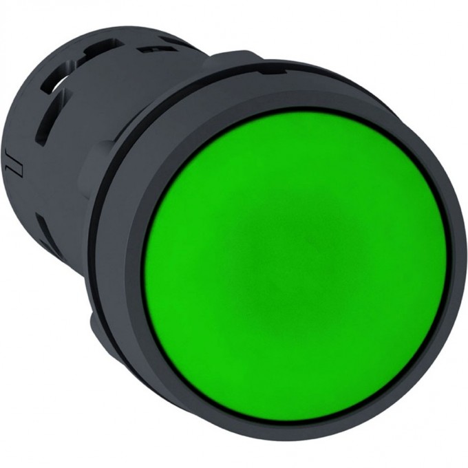 Кнопка 22мм SCHNEIDER ELECTRIC HARMONY XB7 зеленая с фиксацией НО + НЗ XB7NH35