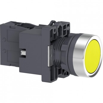 Кнопка SCHNEIDER ELECTRIC HARMONY EASY XA2 с подсветкой, LED, 24В., желтая, 1НO
