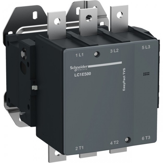 Контактор SCHNEIDER ELECTRIC EASYPACT TVS 3P,500 A,220V 50/60 ГЦ, LC1E500M7 Контактор SCHNEIDER ELECTRIC EASYPACT TVS 3P,500 A,220V 50/60 ГЦ, LC1E500M7
