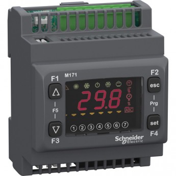 Контроллер SCHNEIDER ELECTRIC MODICON Оптим ПЛК М171, дисплей, 22 I/Os, Modbus