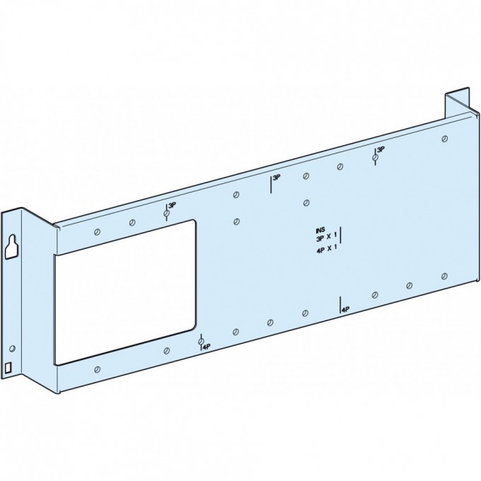 Монтажная плата для вертикальных стационарных SCHNEIDER ELECTRIC PRISMA NS250 С РЫЧ.УПР 03040