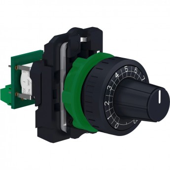 Потенциометр SCHNEIDER ELECTRIC HARMONY XB5 в сборе, ПЛАСТ.ОСНОВ., 10 кОм Потенциометр SCHNEIDER ELECTRIC HARMONY XB5 в сборе, ПЛАСТ.ОСНОВ., 10 кОм