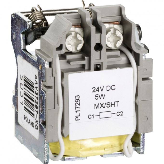 Расцепитель напряжения независимый SCHNEIDER ELECTRIC MX 24В постоянного тока LV429390