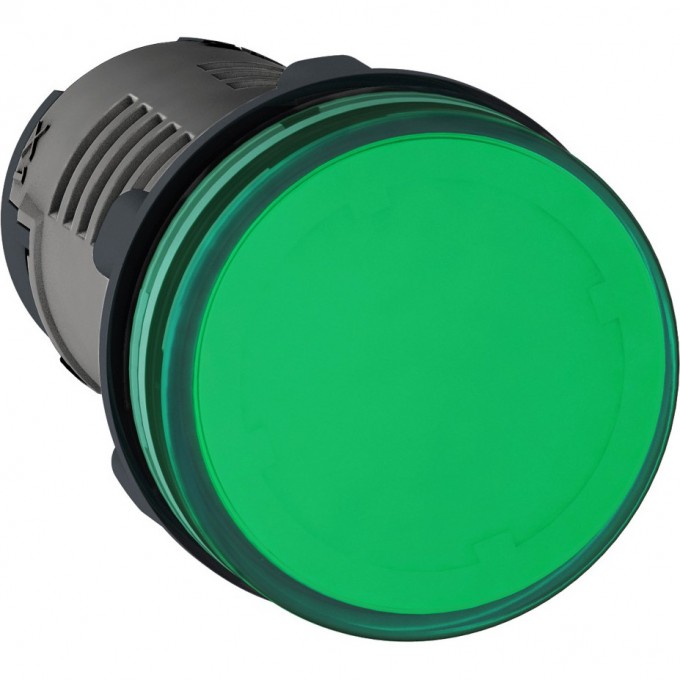 Сигнальная лампа SCHNEIDER ELECTRIC HARMONY EASY XA2, зеленая, LED,=220В, XА2EVMD5LC XA2EVMD3LC