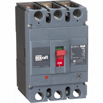 Силовой автоматический выключатель SCHNEIDER ELECTRIC DEKRAFT 3P 125А c Ir=100А-125А 50кА ВА-333