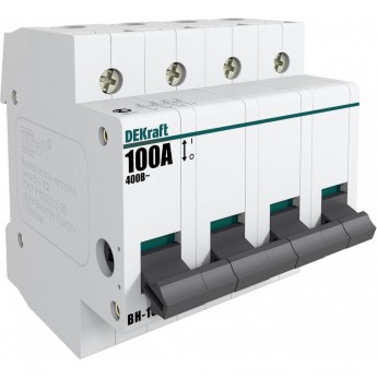 Выключатель-разъединитель SCHNEIDER ELECTRIC DEKRAFT 4Р 20А ВН-102